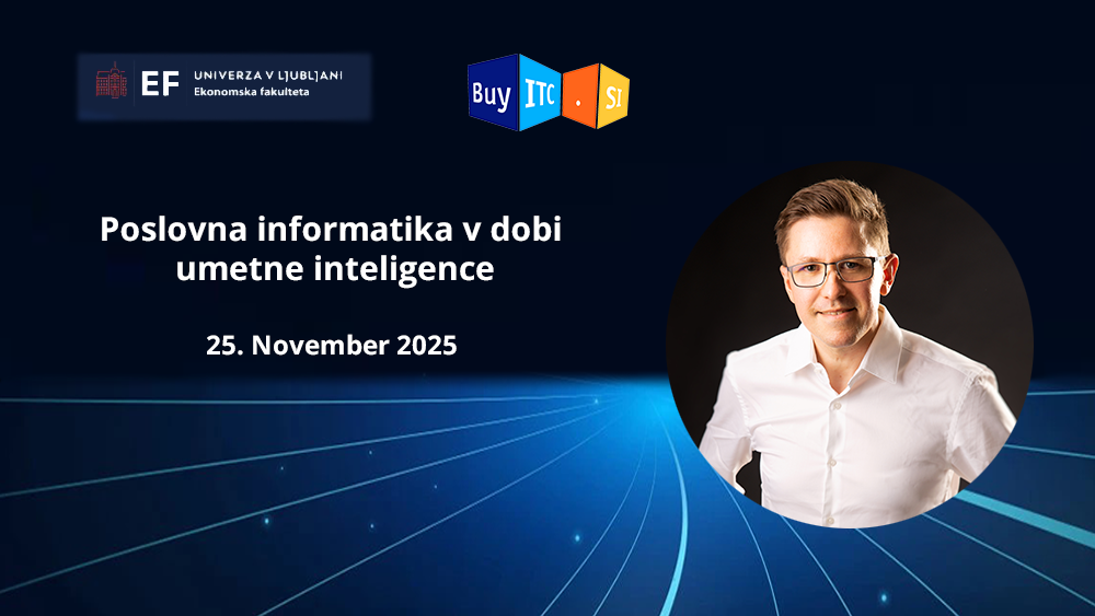 AI postaja sestavni del poslovne informatike – a kako daleč so pri tem slovenska podjetja?