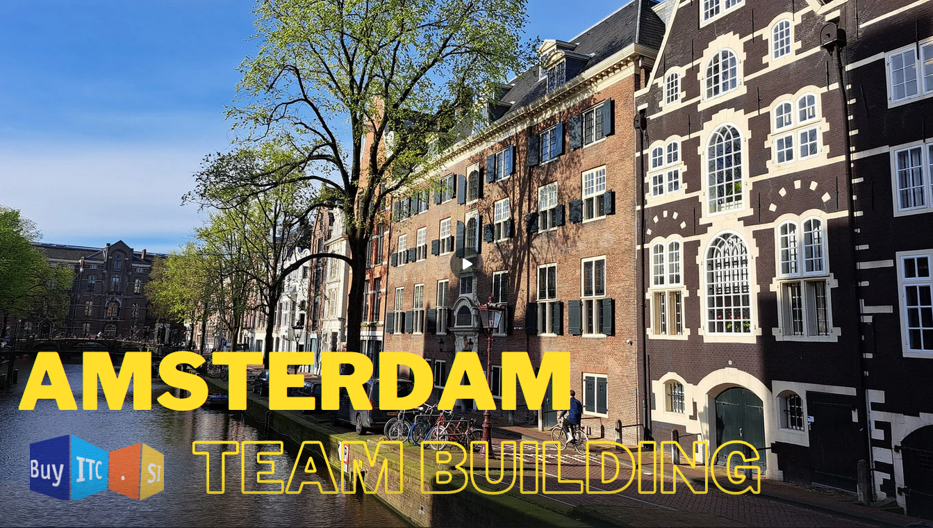 Amsterdamska pustolovščina: teambuilding v deželi neštetih kanalov