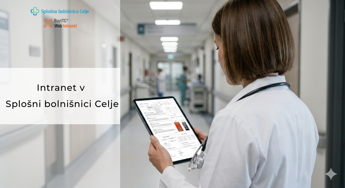 BuyITC Web Intranet v Splošni bolnišnici Celje: Digitalna pot do učinkovite komunikacije