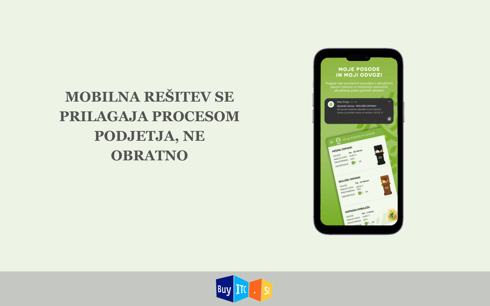 Mobilne rešitve po meri podjetja: ko aplikacija sledi vašemu načinu dela