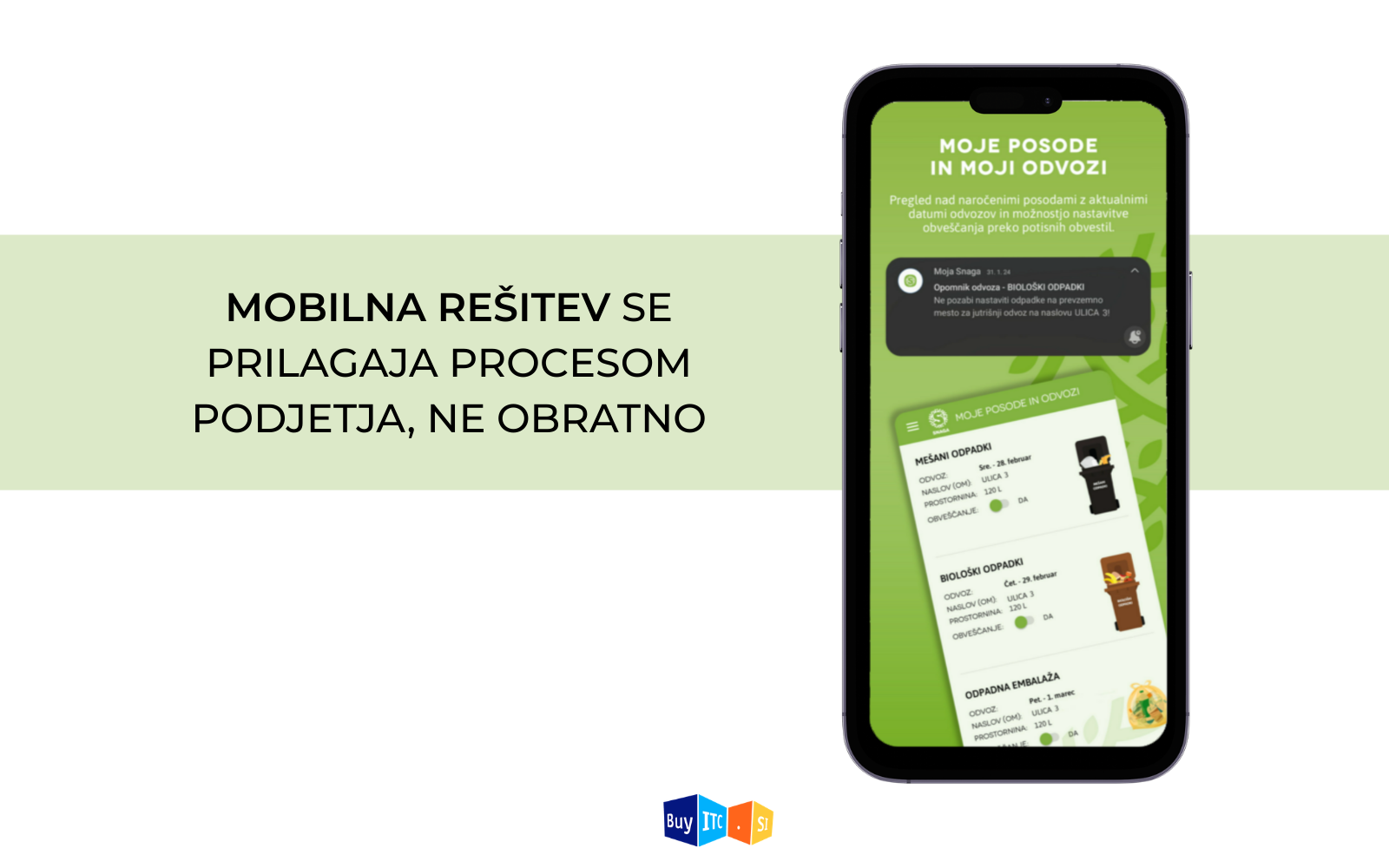 Mobilne rešitve po meri podjetja: ko aplikacija sledi vašemu načinu dela
