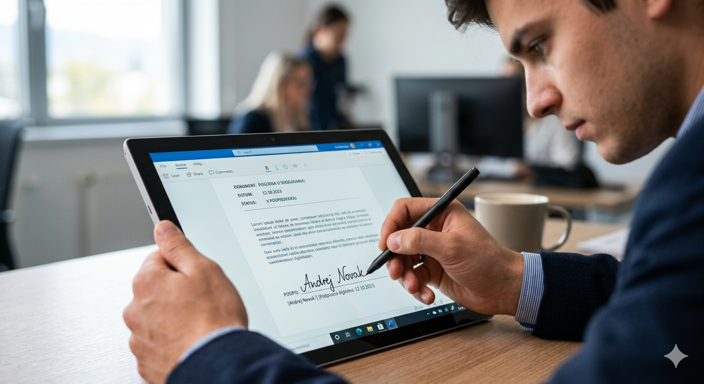 Nova funkcionalnost: Osebni digitalni podpisi v dokumentih