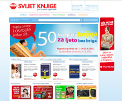 Prenovljena spletna trgovina prvega in največjega hrvaškega knjižnega kluba